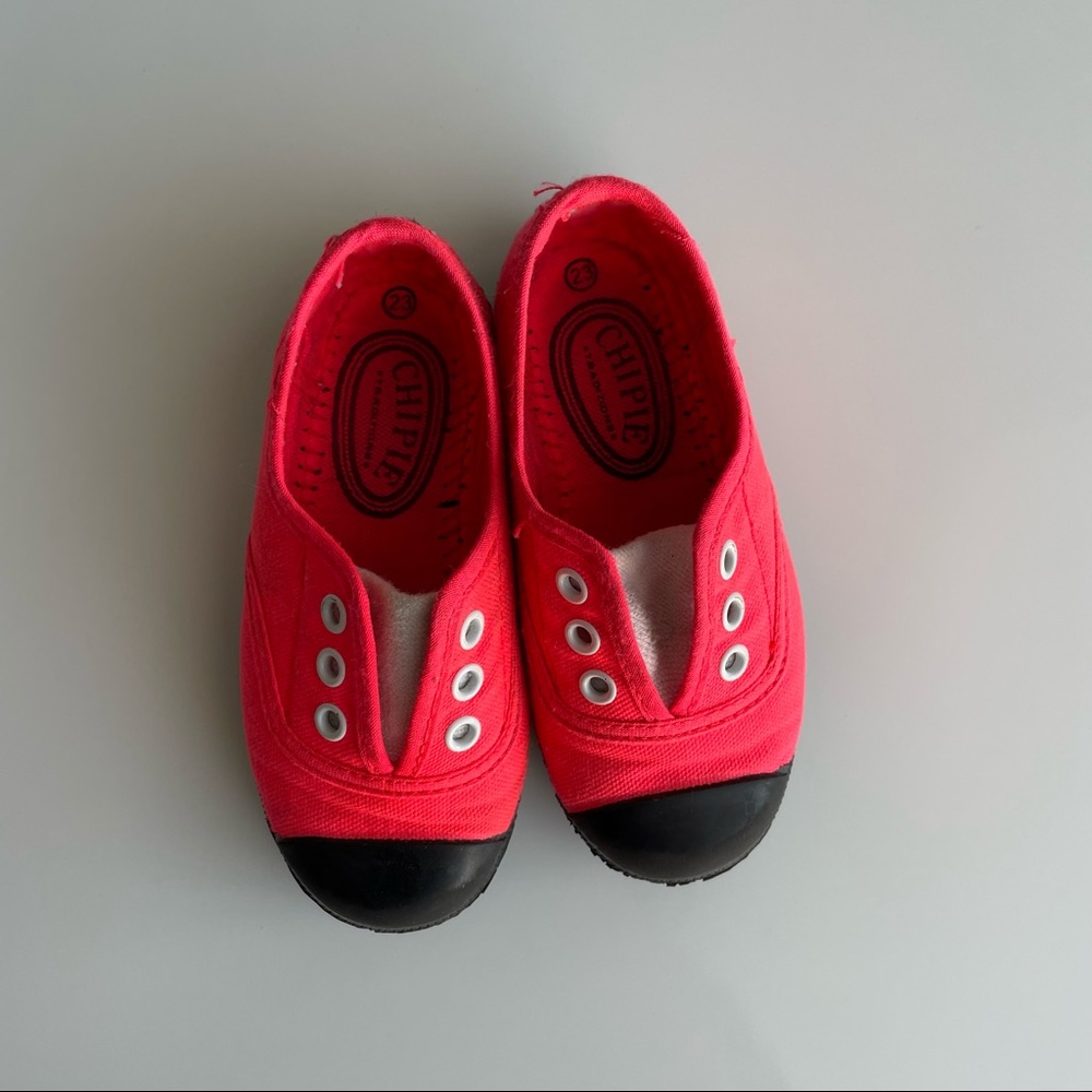 🇫🇷 Chipie rubber and canvas slip shoes